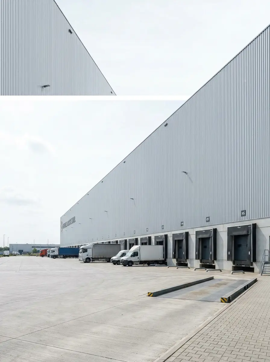 Neubau einer Logistikhalle in Wien Süd